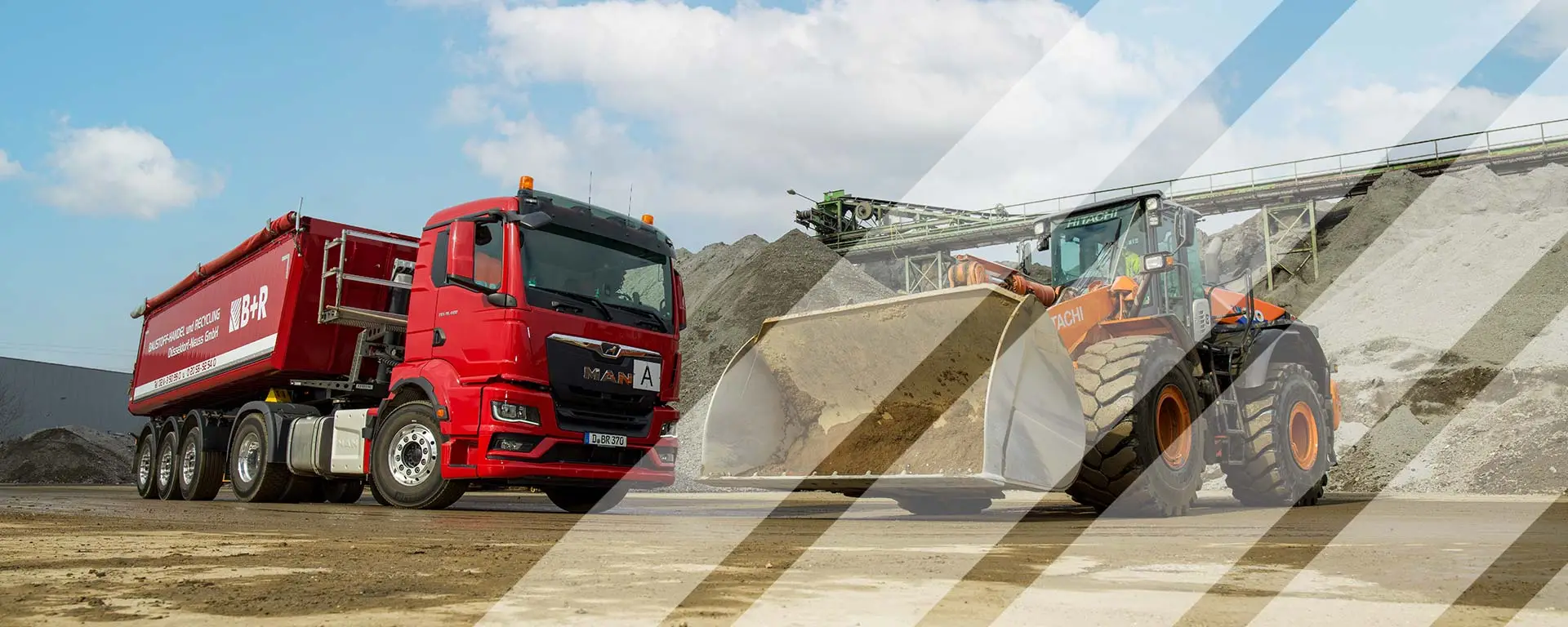 B + R Düsseldorf-Neuss: Entsorger für Rostasche aus Müllverbrennung und die Bauindustrie